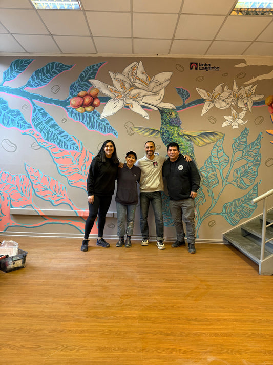 UN NUEVO MURAL EN RANCAGUA por Strange Tierra y Ana Vargas