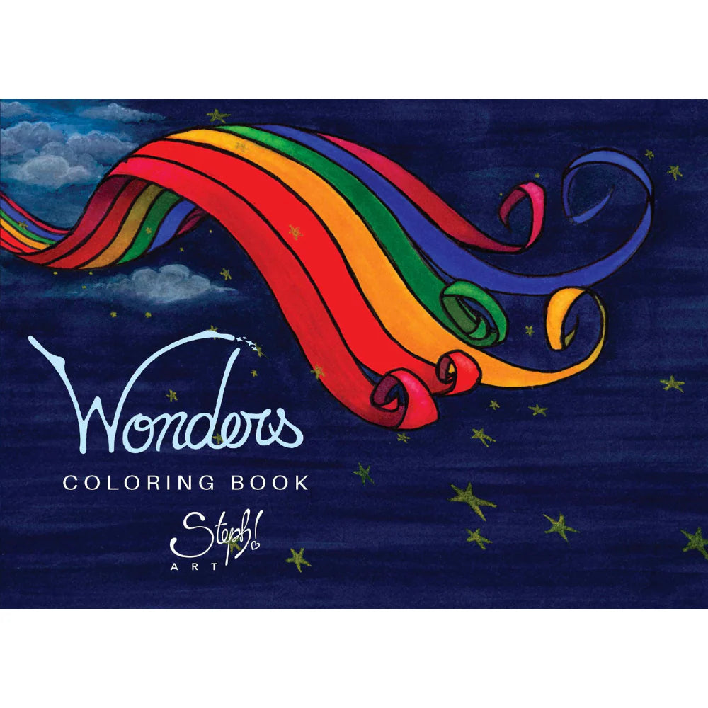 Libro para colorear "Wonders" por Steph Art