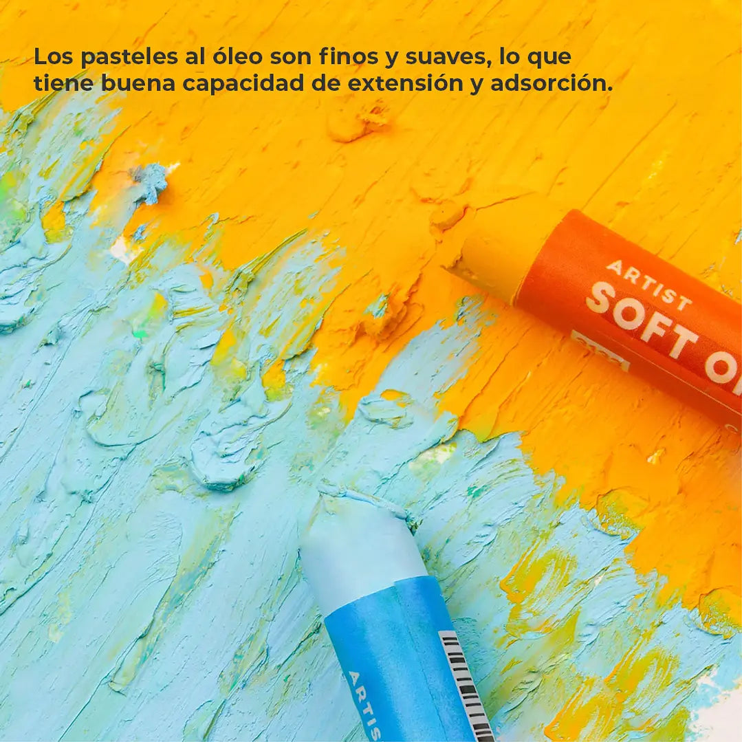 Arrtx Pasteles al óleo Soft 48 colores