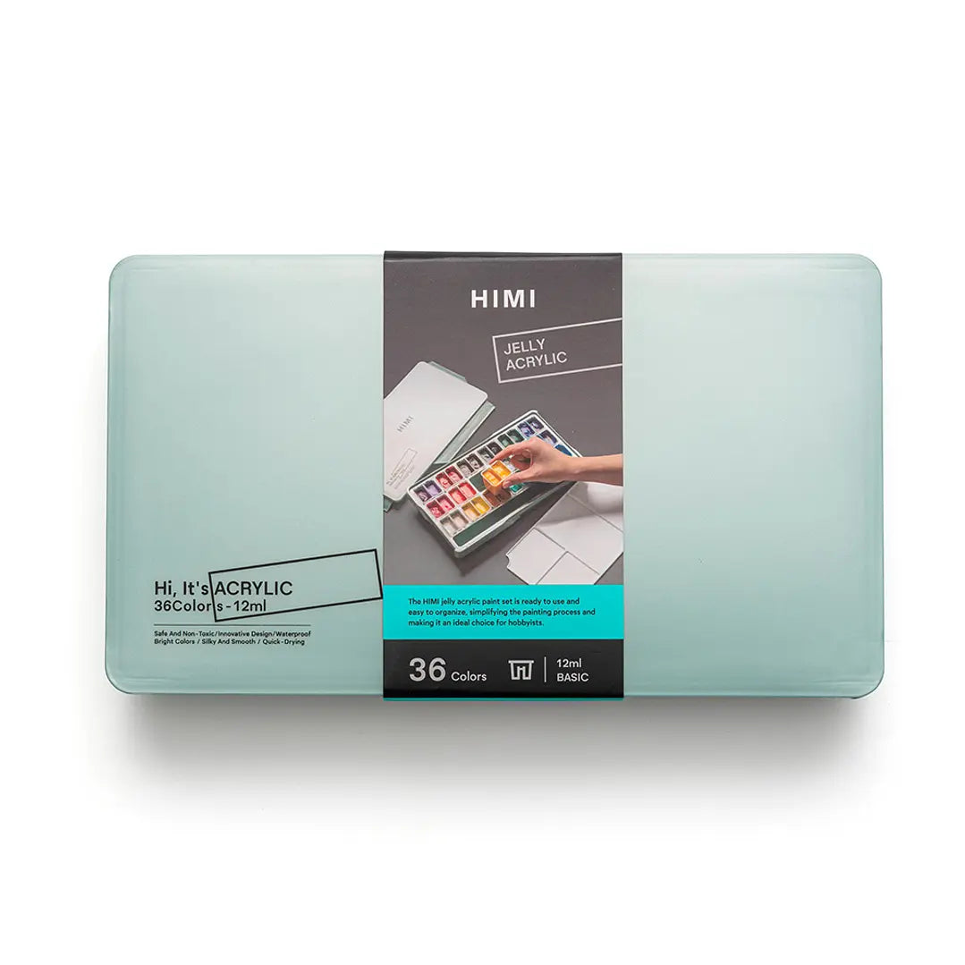 HIMI SET PINTURA ACRÍLICA TWIN CUP 12 ML 36 COLORES