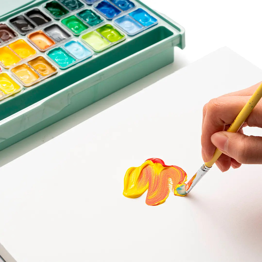 HIMI SET PINTURA ACRÍLICA TWIN CUP 12 ML 36 COLORES