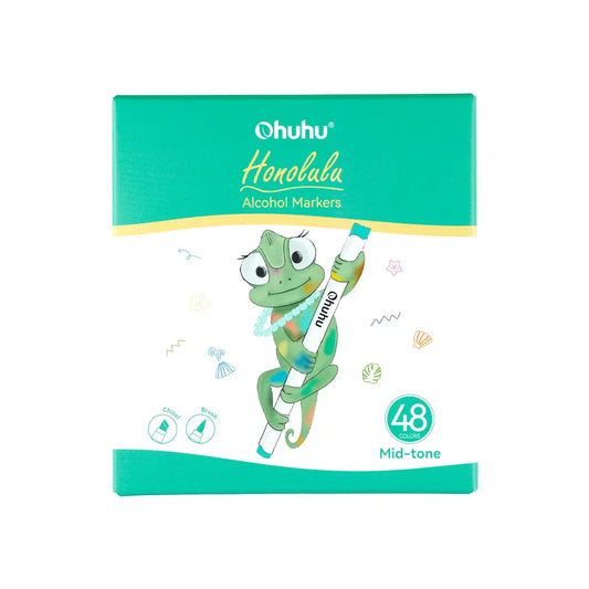 SET 48 MARCADORES DE ALCOHOL HONOLULU TONOS MEDIOS OHUHU