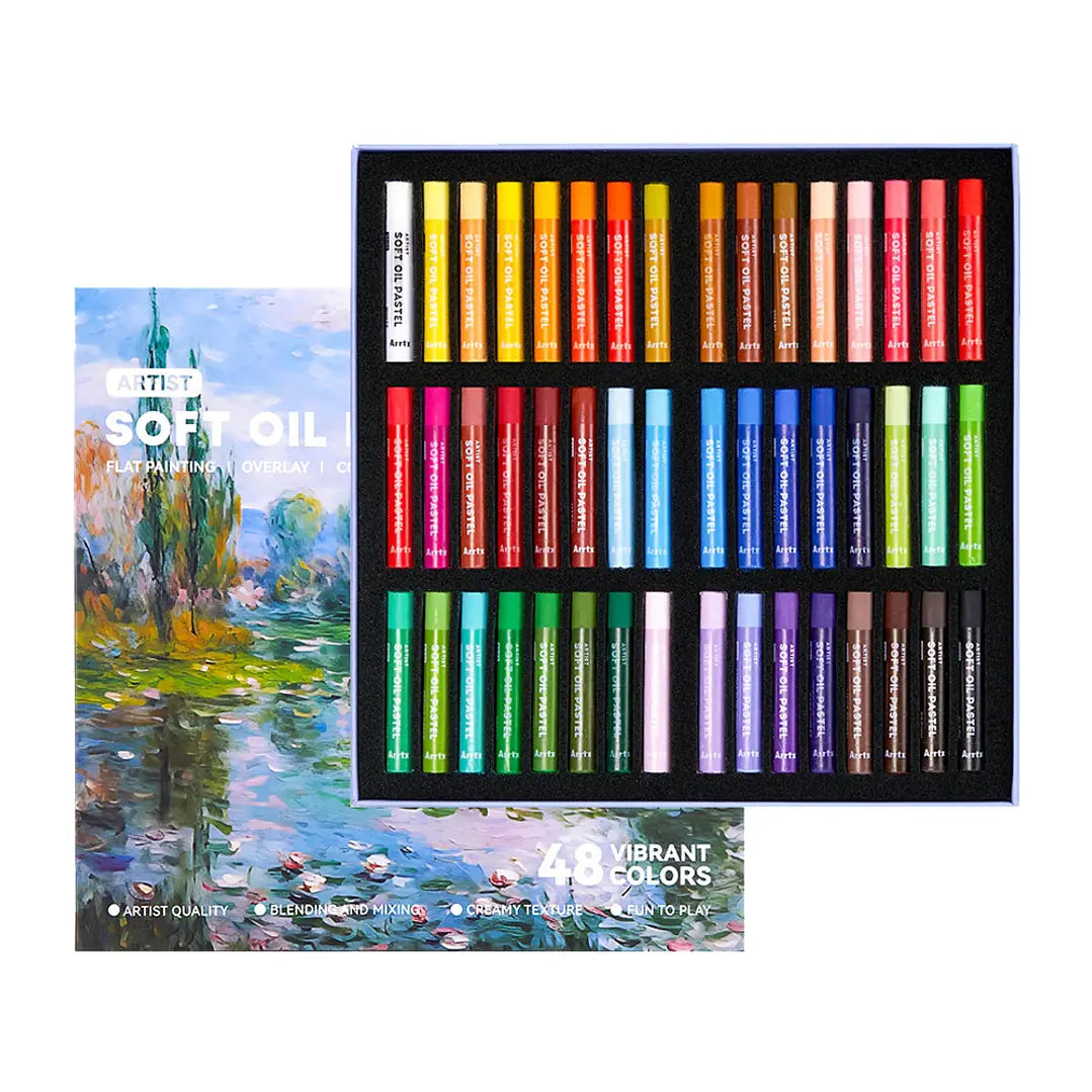 Arrtx Pasteles al óleo Soft 48 colores