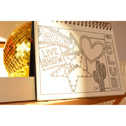 Libro para colorear "Wonders" por Steph Art