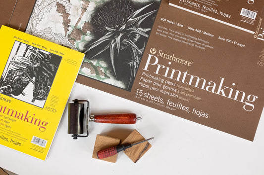 Block Papel Grabado Strathmore 280gr 15 Hojas