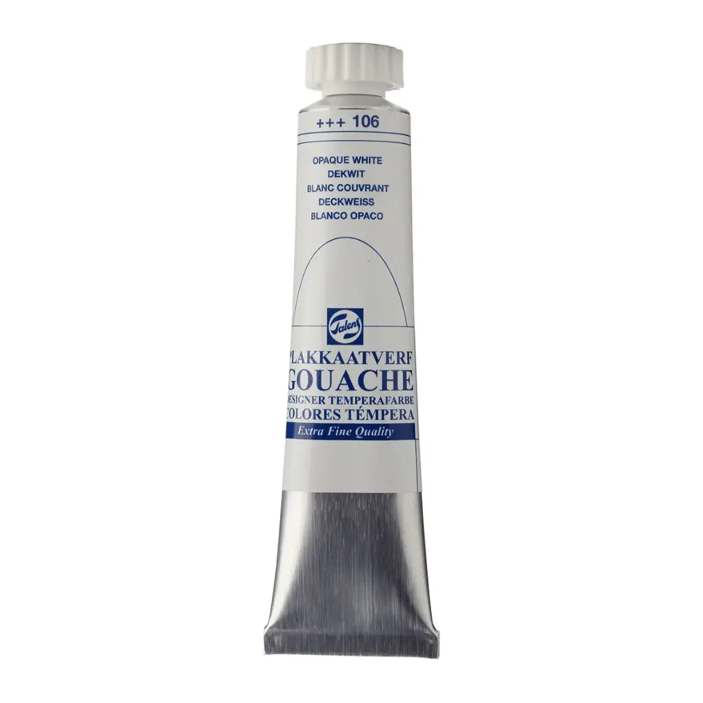 Gouache Talens Extra Fino 20ml 106 Blanco Opaco
