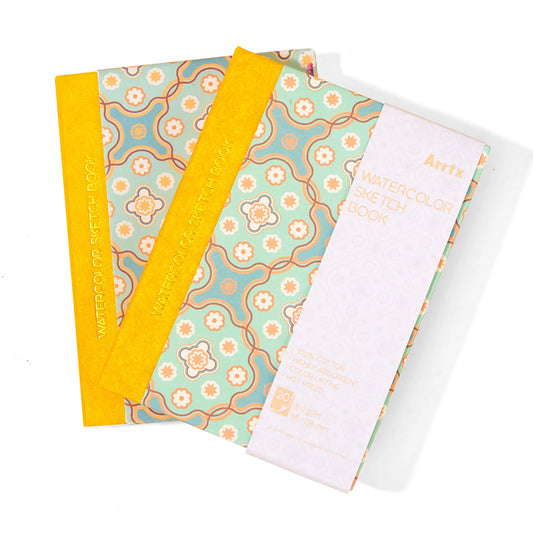 Libreta de bocetos para acuarela ARRTX 100% algodón