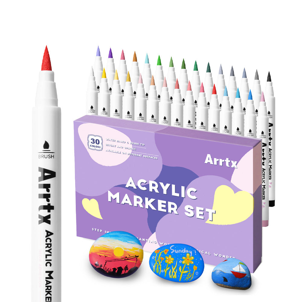 Arrtx Marcadores Acrilicos colores 30A