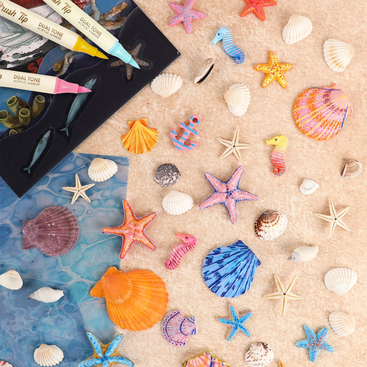 KIT CREATIVO PARA PINTAR IMANES - BAYSIDE BREEZE