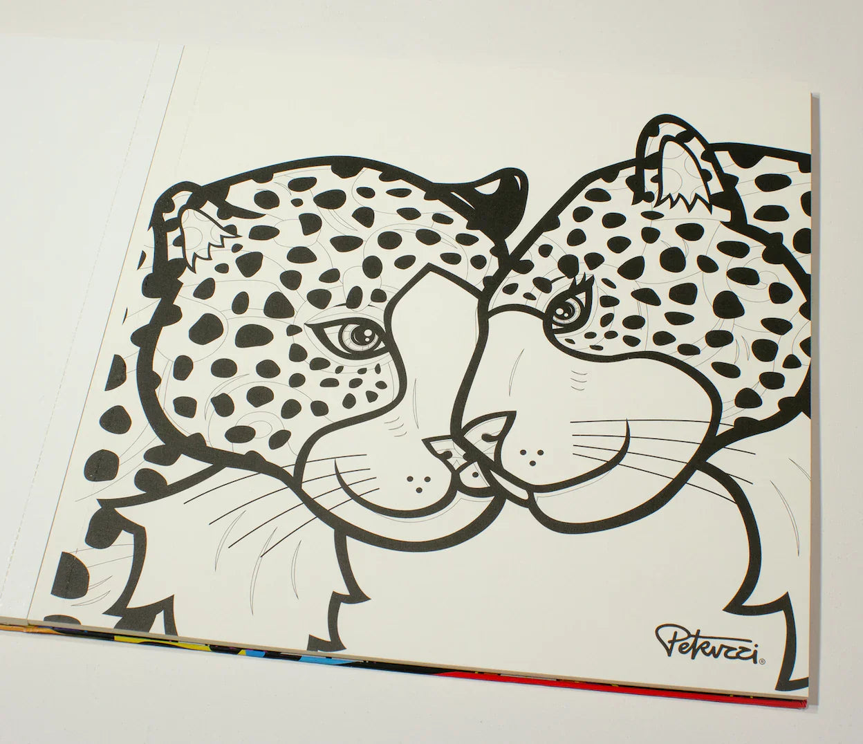 Libro para colorear "El mundo de Petruzzi" por Petruzzi