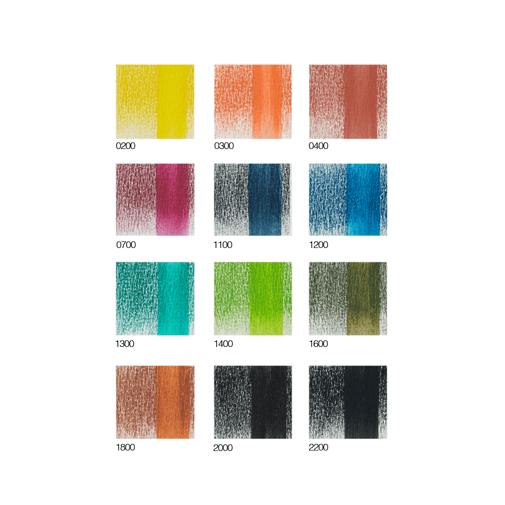 Pack 12 Lápices de Tinta Derwent Inktense