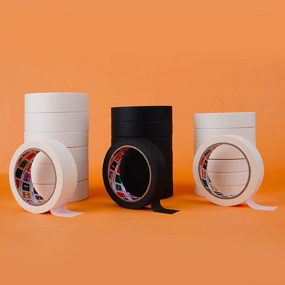 MIYA - CINTA DE PAPEL CJ ANCHO 24 MM (DIÁMETRO INTERNO 76 MM) LARGO 25 M BLANCO