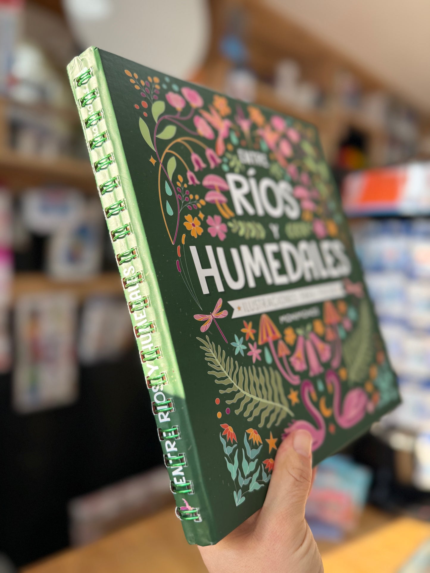 Libro para colorear "Entre ríos y humedales" por Monimonos