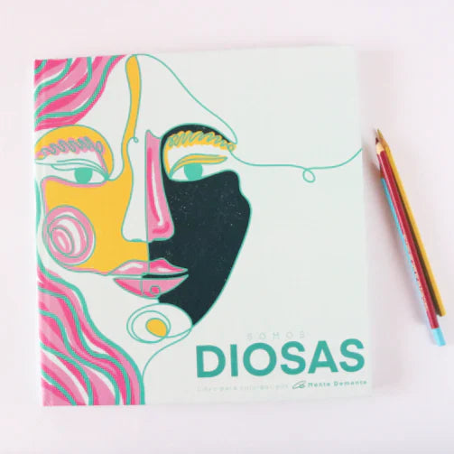 Libro para colorear "Somos Diosas" por Consuelo Huerta