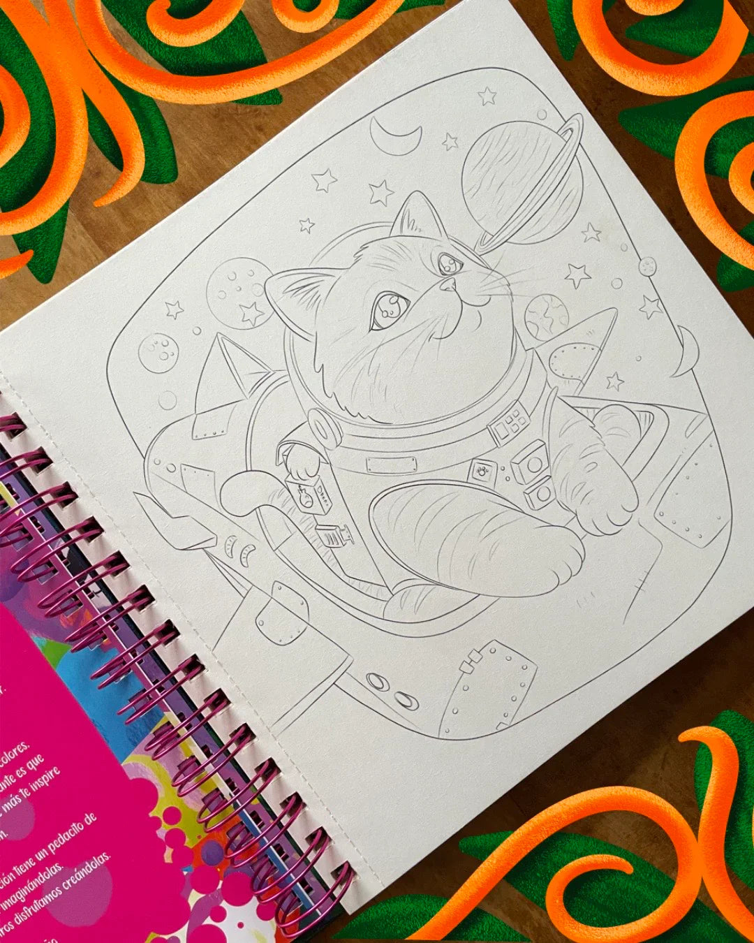 Libro para colorear Patitas en acción por Sun Diseño