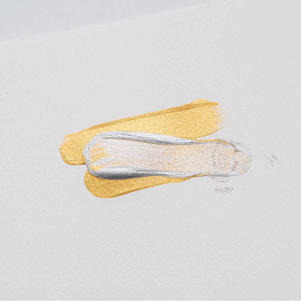 Set de pintura gouache 12 colores metalizados 12ml