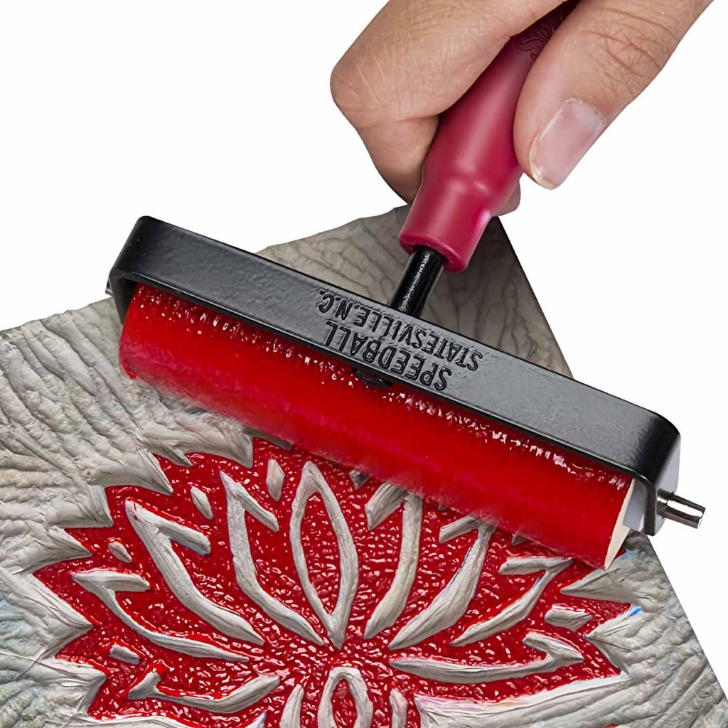 Tinta Roja para Xilografía Soluble en Agua Speedball