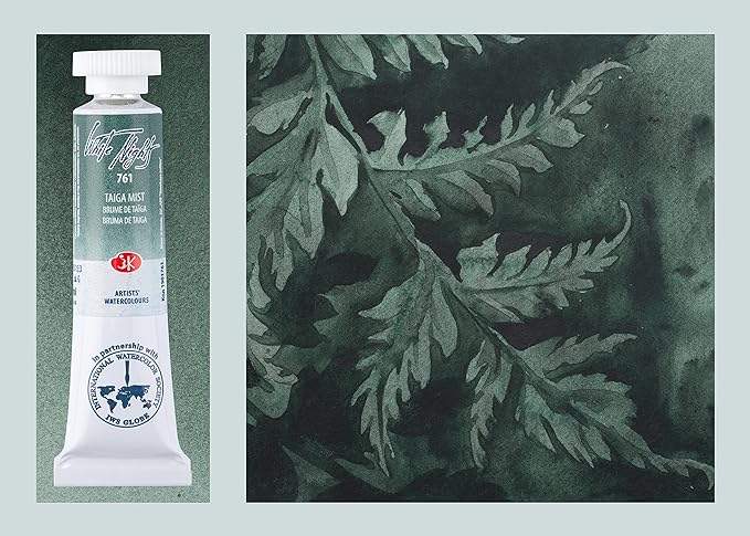 Set acuarela en tubos White Nights "Forest" - Colores Granulados 3 TUBOS X10 ML