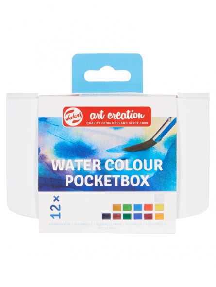 Acuarelas en pastillas Art Creation 12 colores