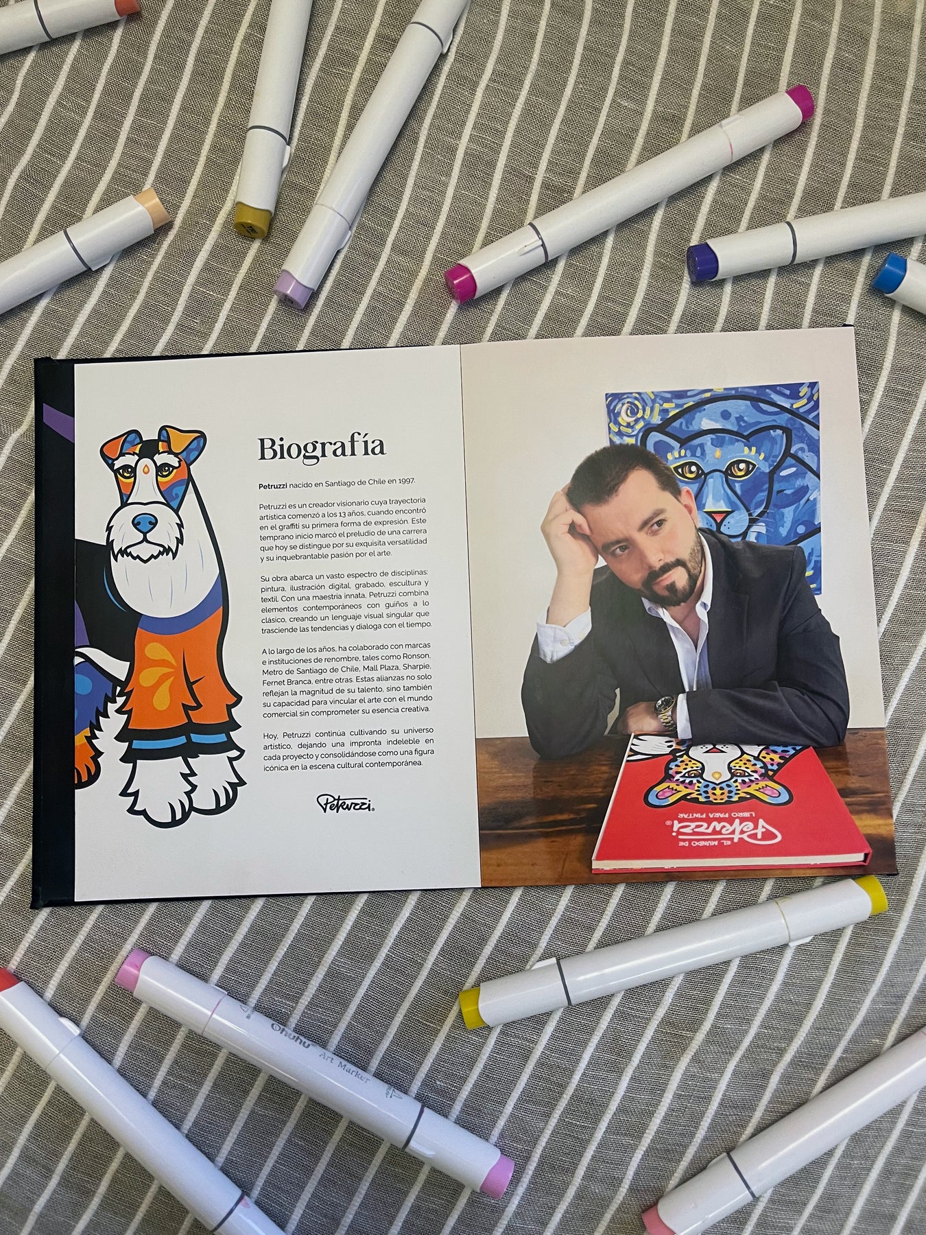 Libro para colorear "Sublime" por Petruzzi