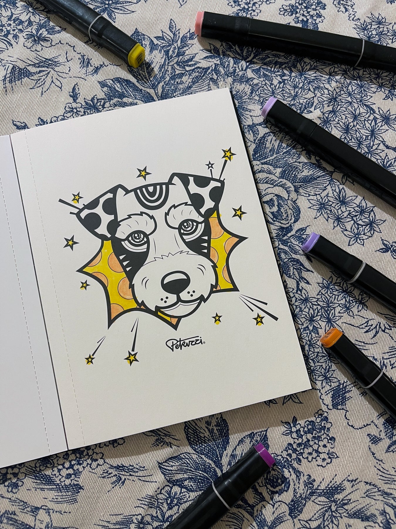 Libro para colorear "Sublime" por Petruzzi