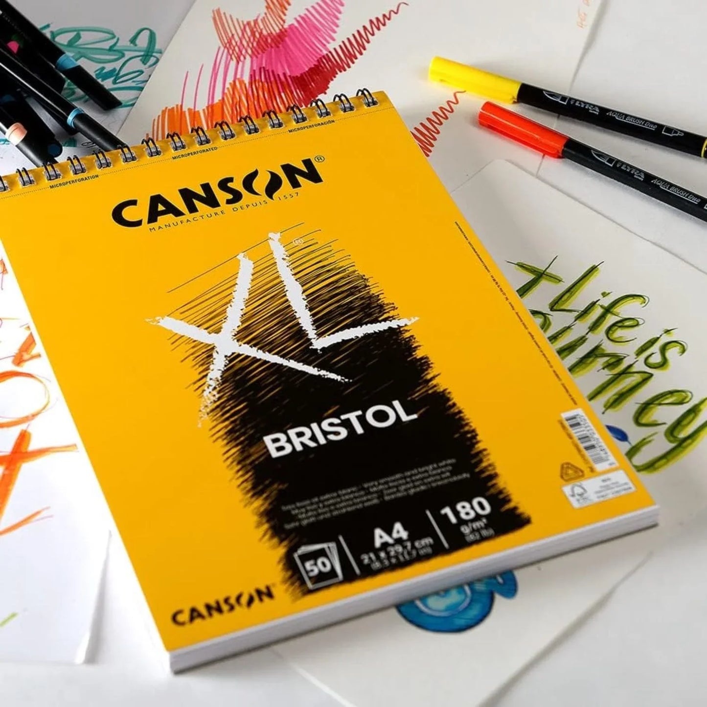 Croquera Block Bristol Canson XL 180 g/m2