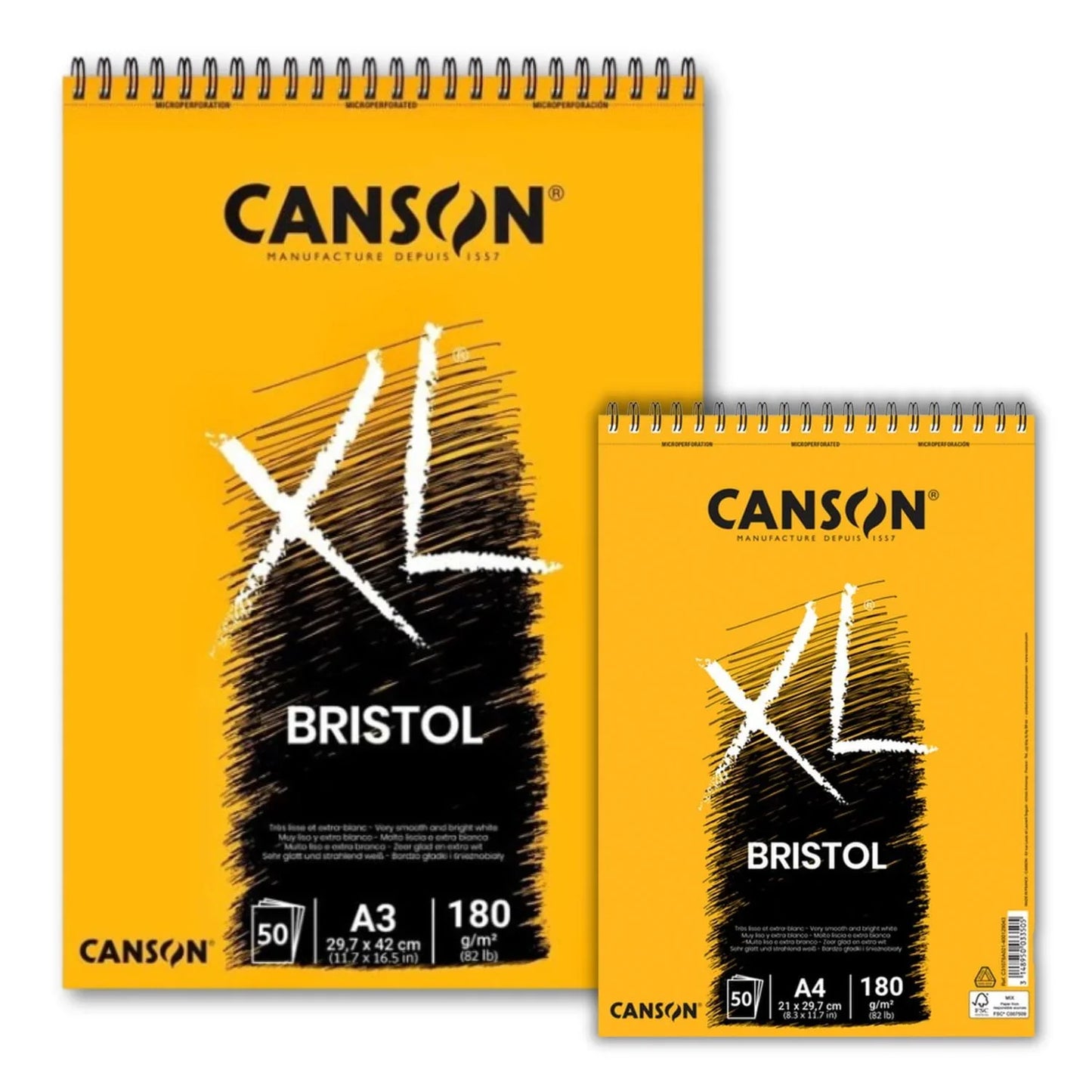 Croquera Block Bristol Canson XL 180 g/m2