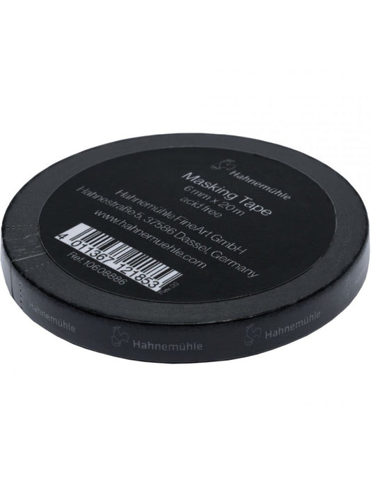 Cinta Adhesiva Masking Tape Hahnemühle Negra 0,6cm x 20mt