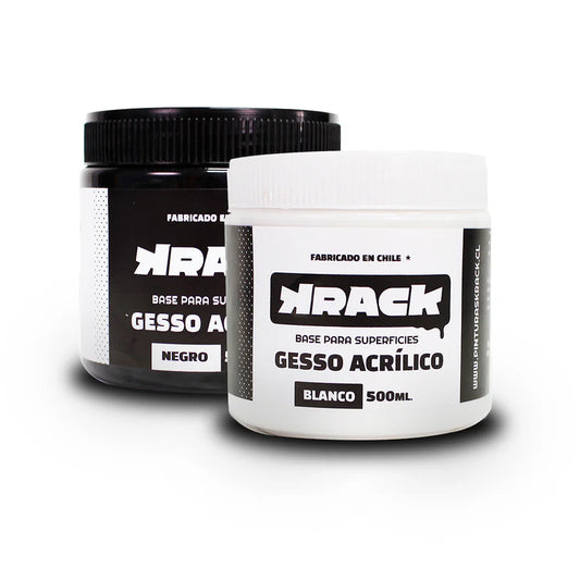 Gesso Blanco Krack 500ml – Imprimante Universal para Todo Tipo de Superficies