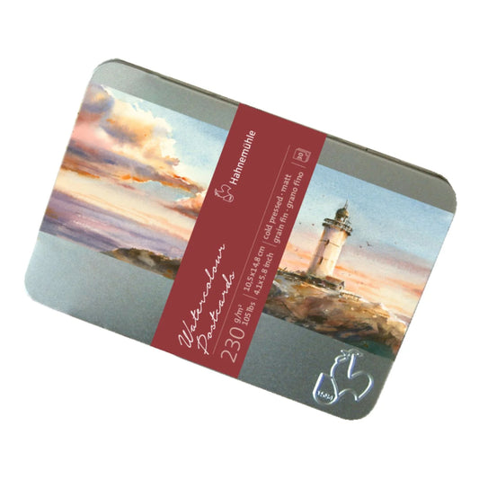 Tarjetas Postales de Acuarela Hahnemuhle 230gr 10.5x14.8cm 30 Hojas