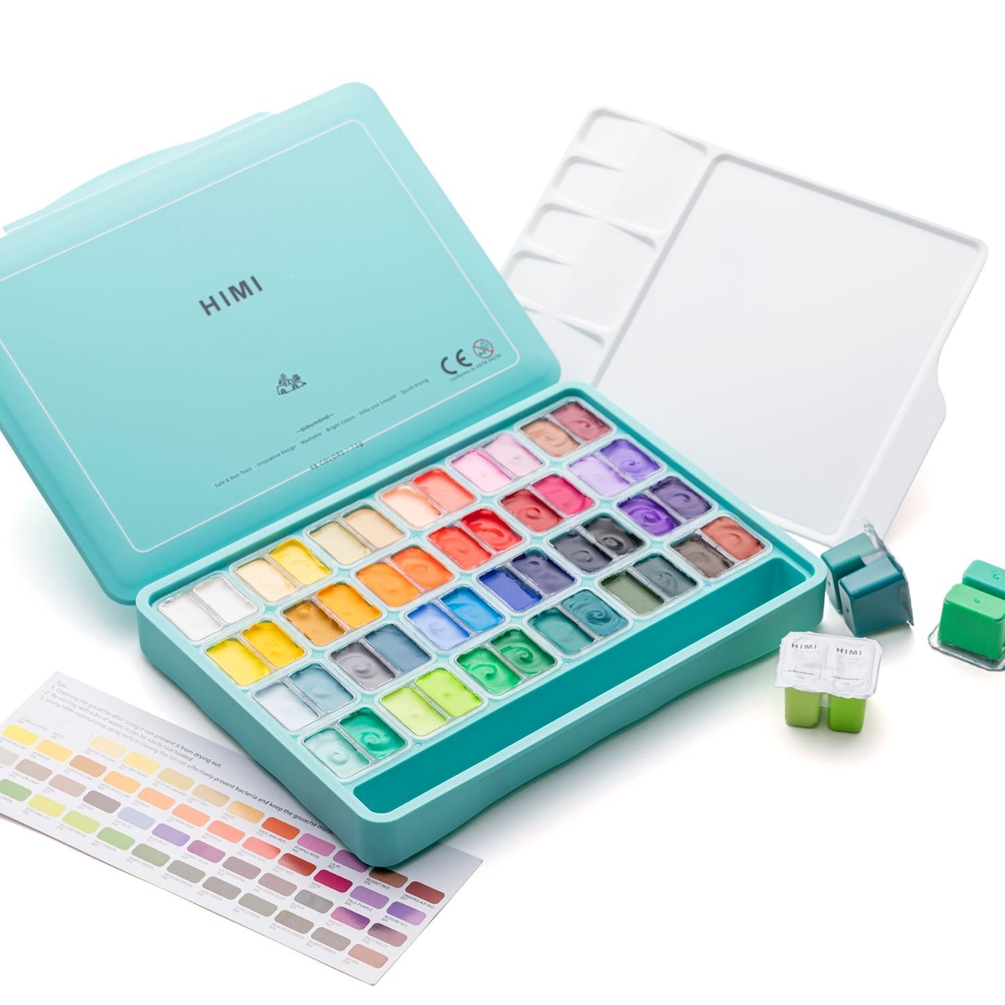 Pintura Hi, It's Gouche 48 colores 12g HIMI