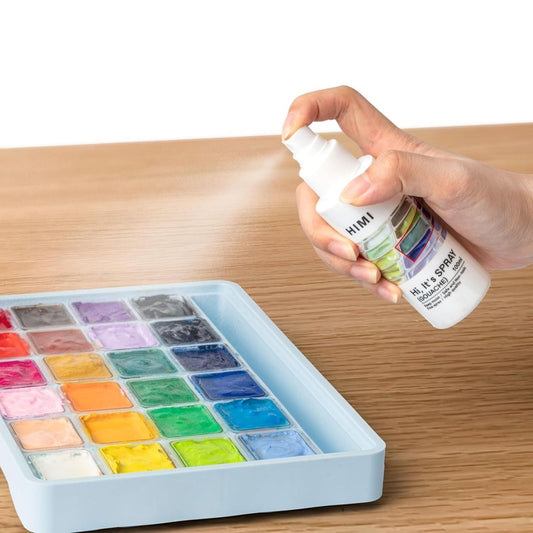 Spray antihongos e hidratante para Pintura Gouache 100ml HIMI