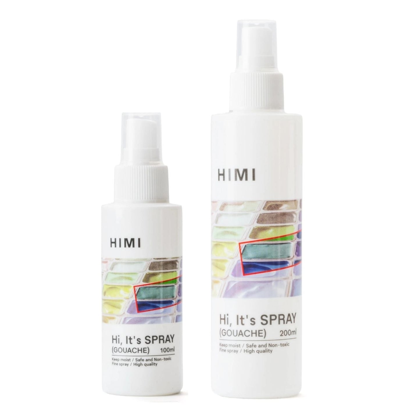 Spray antihongos e hidratante para Pintura Gouche 100ml HIMI
