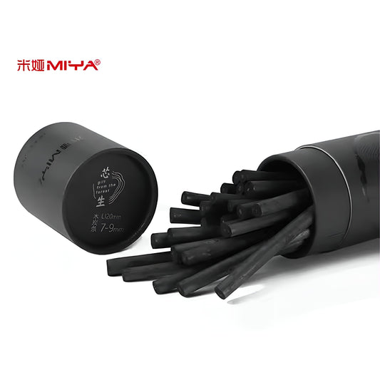 Carboncillo 5-7 mm 20 piecas MIYA