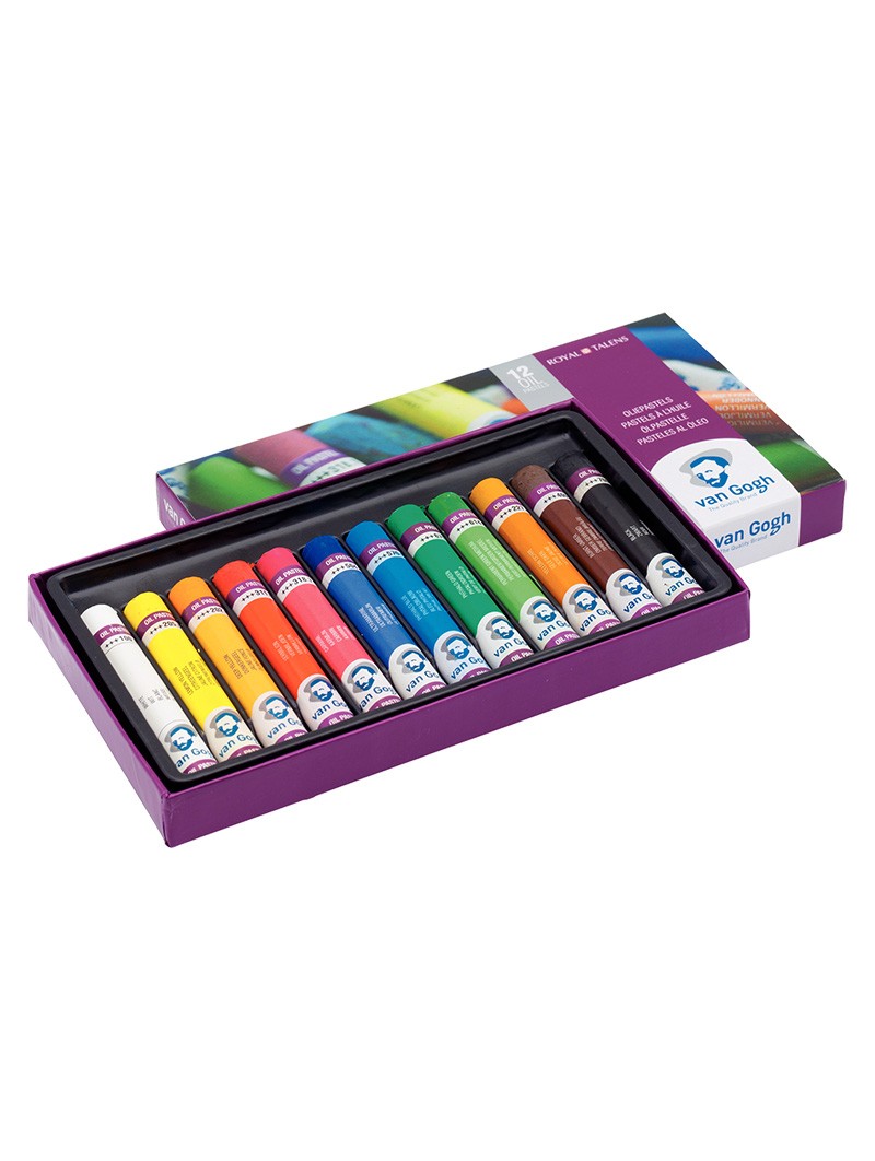 Pasteles al Óleo Van Gogh Set 12 Colores
