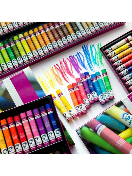 Pasteles al Óleo Van Gogh Set 12 Colores