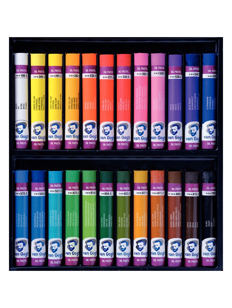 Pasteles al Óleo Van Gogh Set 24 Colores