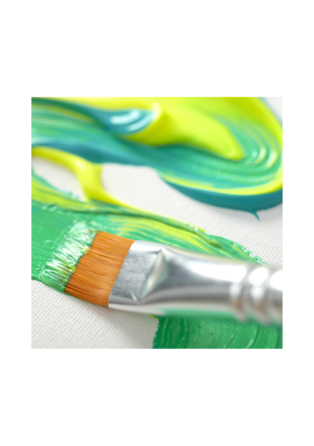 Set de Pinceles Pebeo Acrílico Fluido Set 8 Mixto