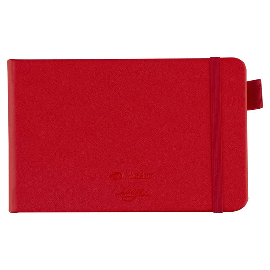 Libreta acuarela 100% Algodón A5 Nevskaya Palitra 300g ROJO