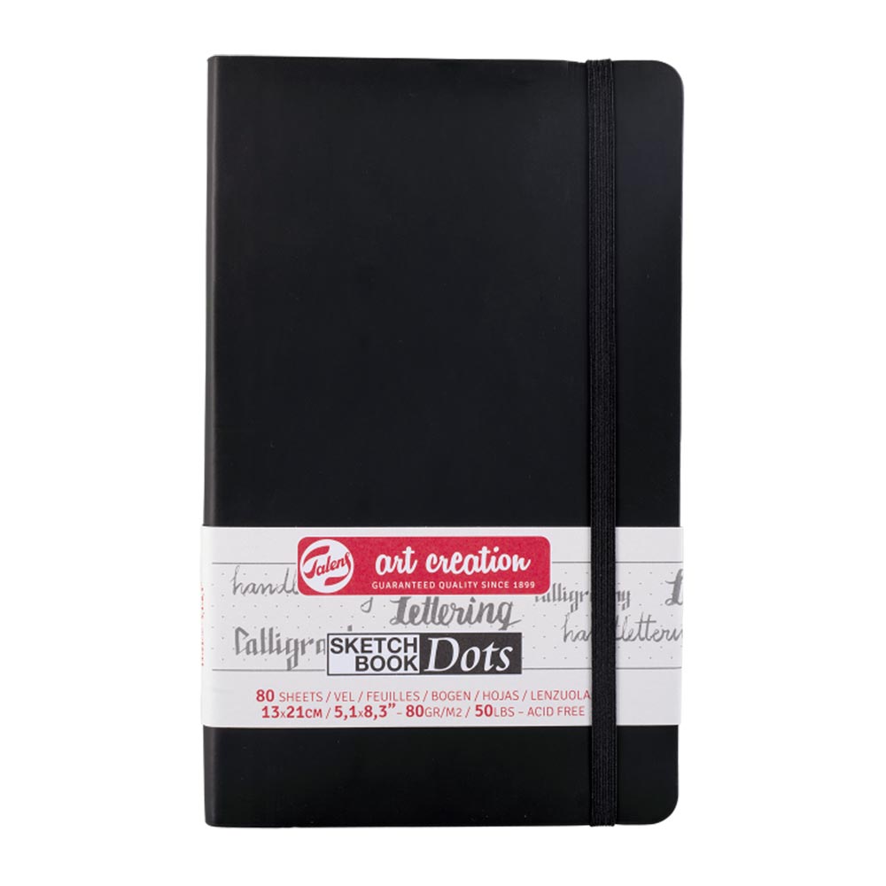 Libreta Con Puntos Negra Art Creation