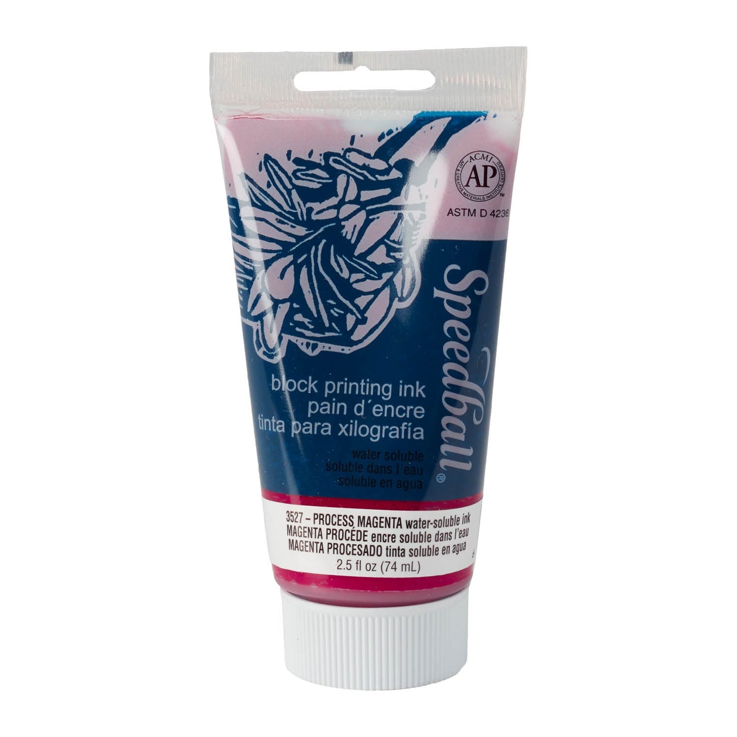 Tinta Roja para Xilografía Soluble en Agua Speedball