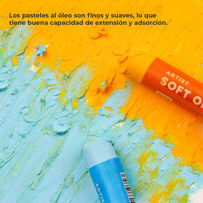 Arrtx Pasteles al óleo Soft 48 colores