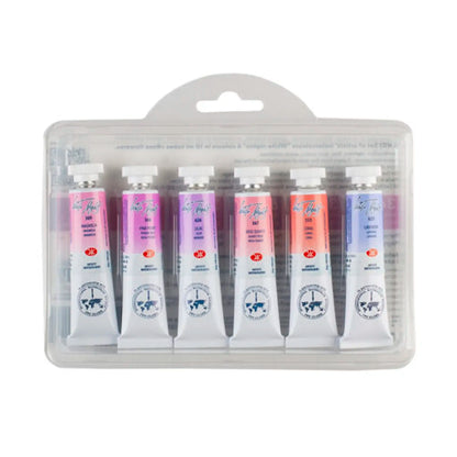 WhiteNights - Acuarela en Tubo - 6 Colores Rosas - 10 Ml