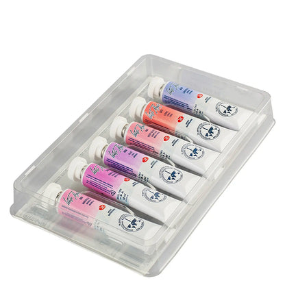 WhiteNights - Acuarela en Tubo - 6 Colores Rosas - 10 Ml