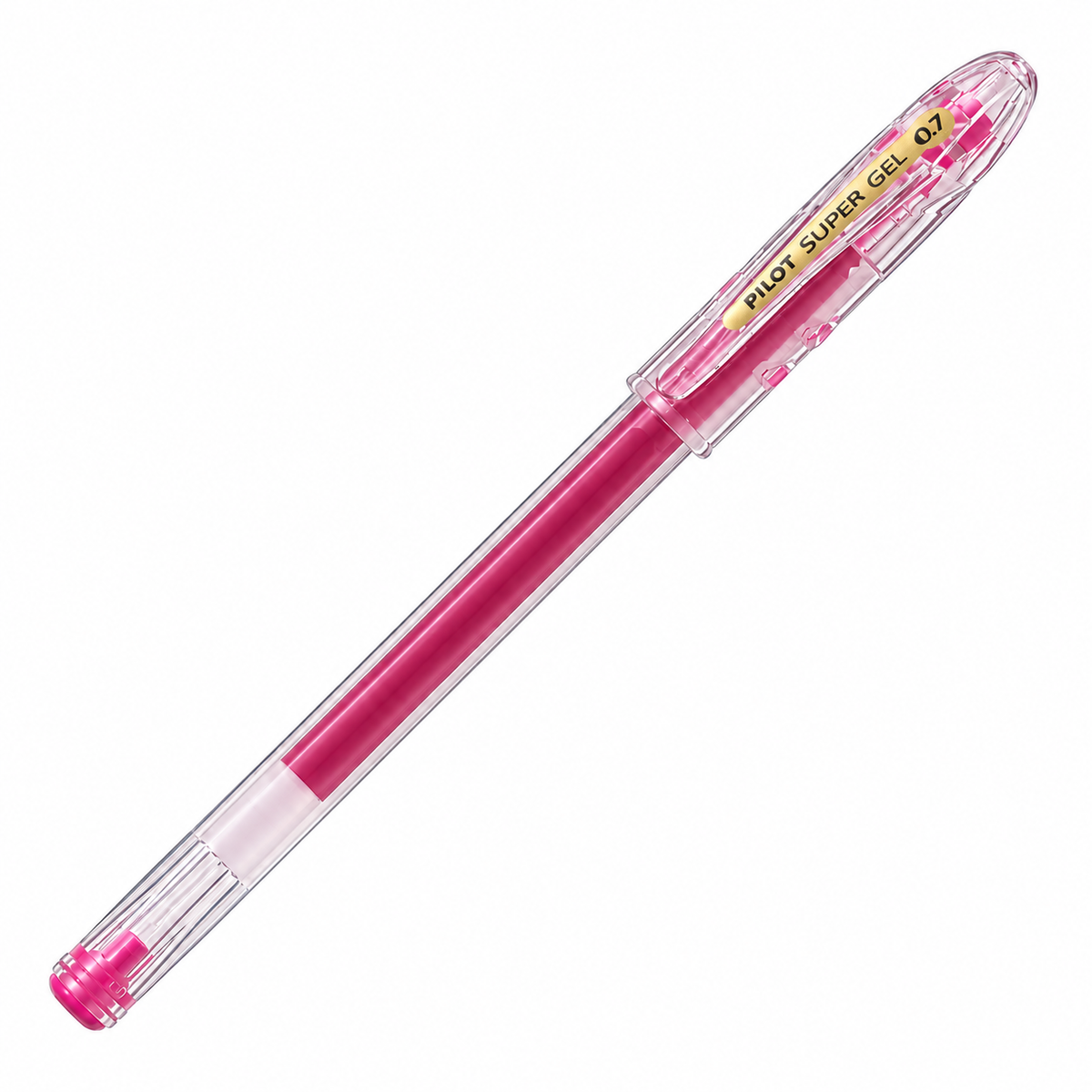 Lapiz SUPER GEL 0.7 Rosado PILOT