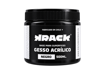 Gesso Negro Krack 500ml – Imprimante Universal para Todo Tipo de Superficies