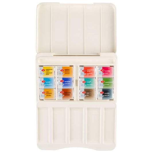 Acuarelas 12 colores White Nights
