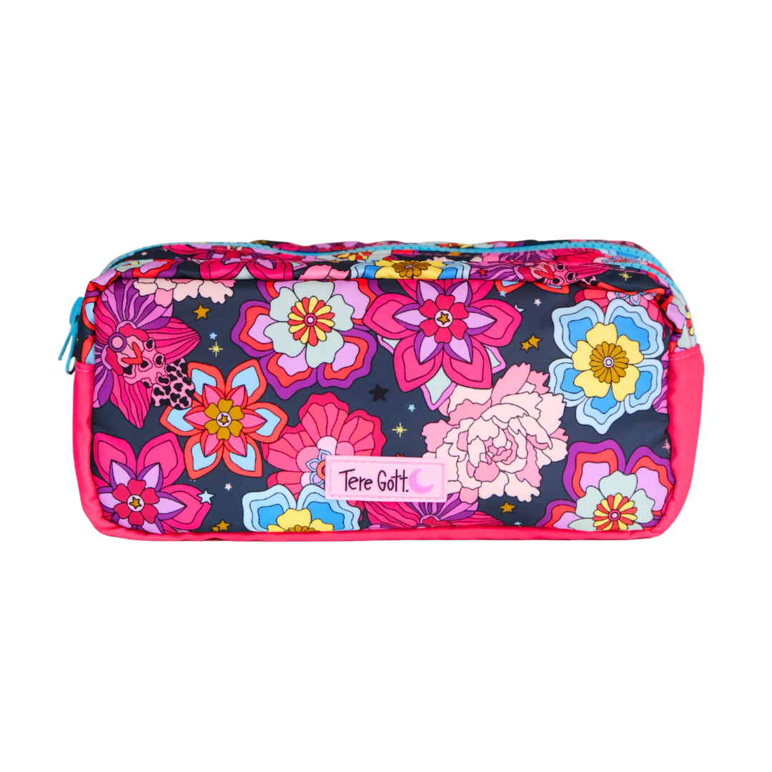 ESTUCHE DOBLE FLOWERS