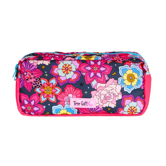 ESTUCHE DOBLE FLOWERS
