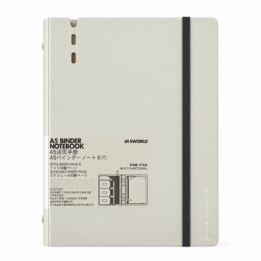 Libreta A5 Beige claro - SWORLD